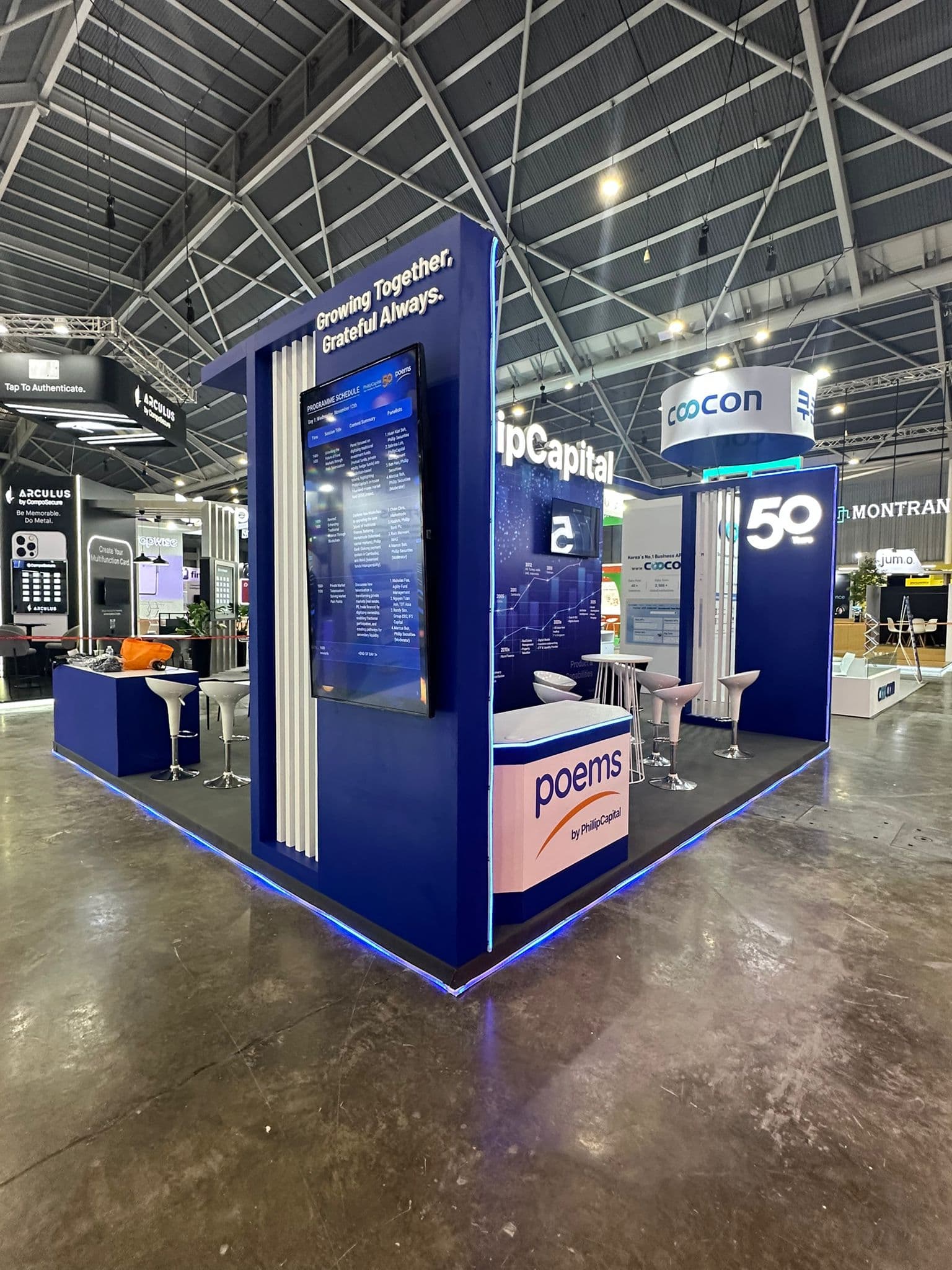 Phillip Capital Exhibition Booth 2