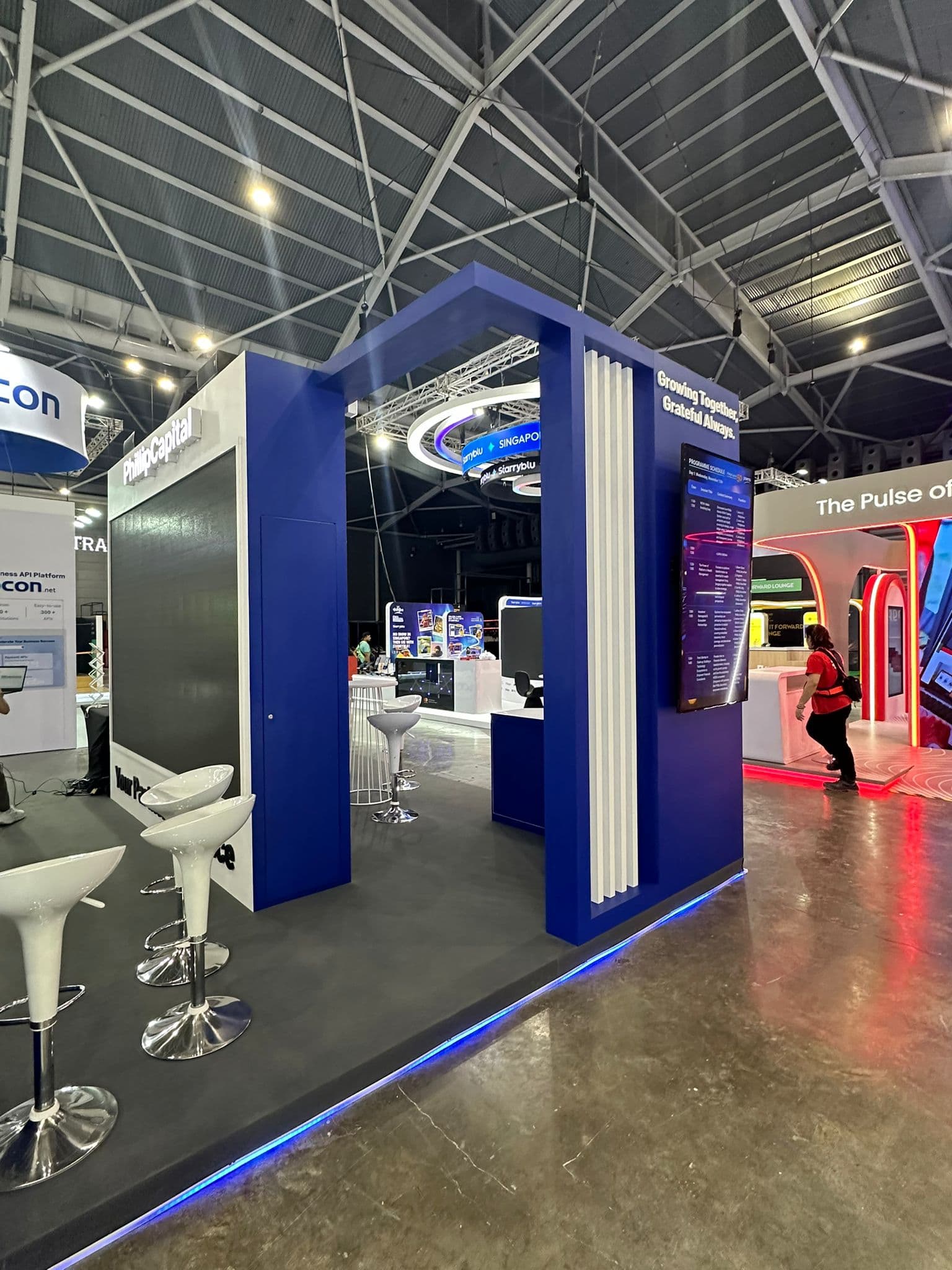 Phillip Capital Exhibition Booth 3