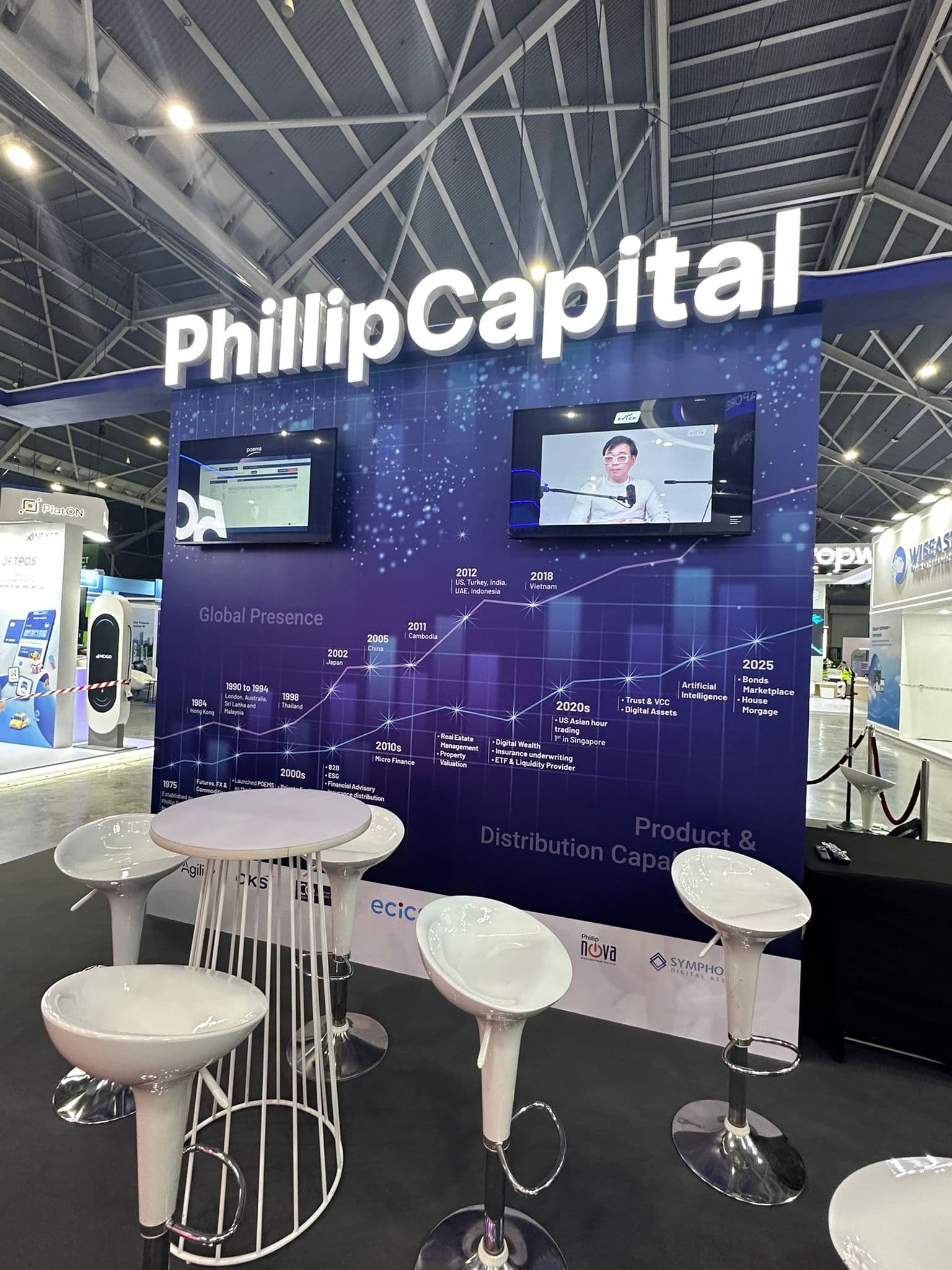 Phillip Capital Exhibition Booth 5