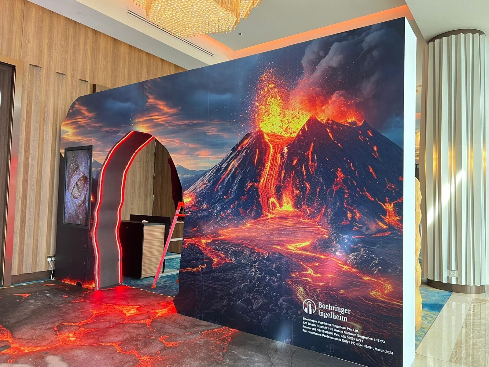 Boehringer Ingelheim Event Backdrop 2