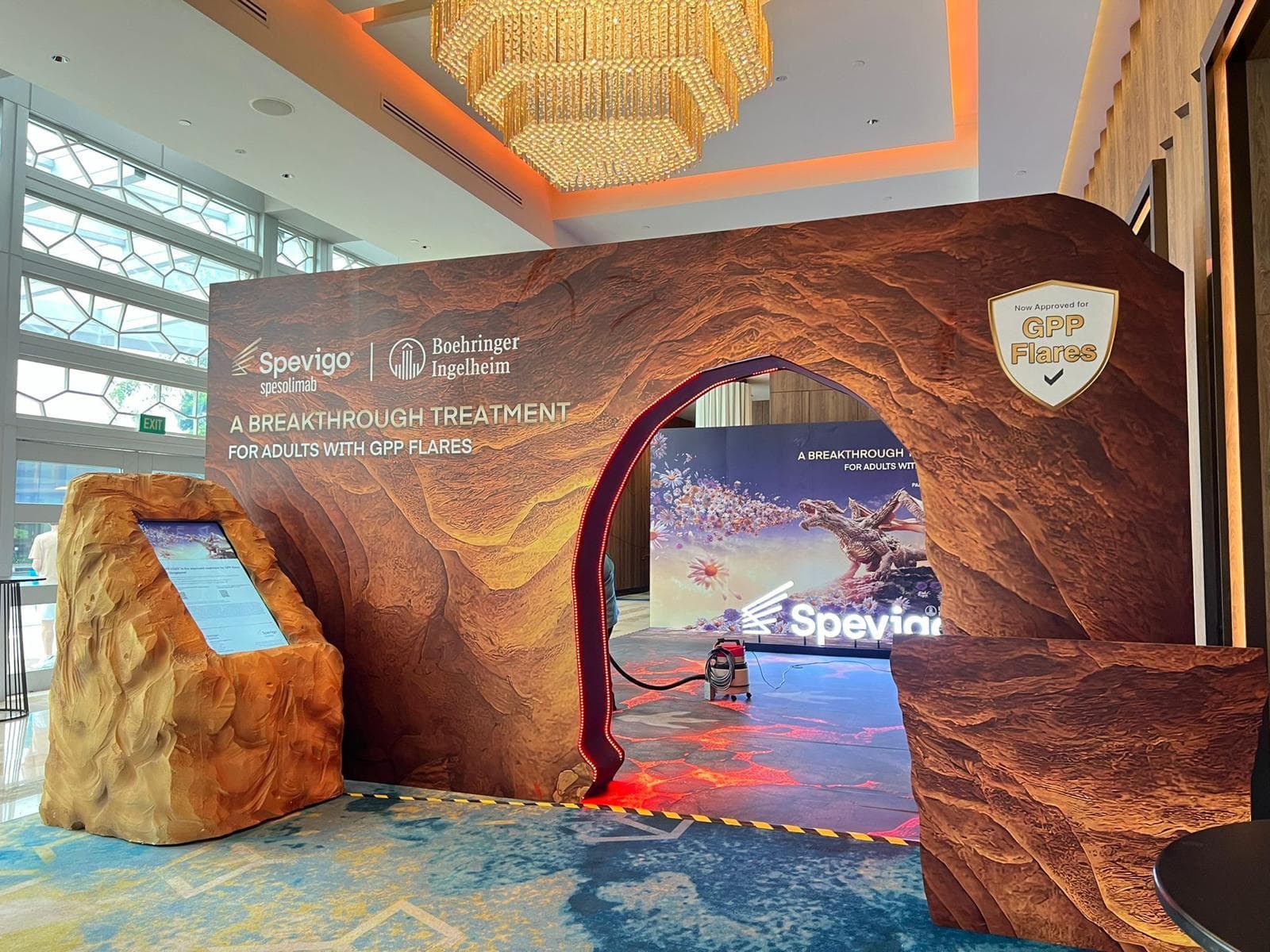 Boehringer Ingelheim Event Backdrop 3